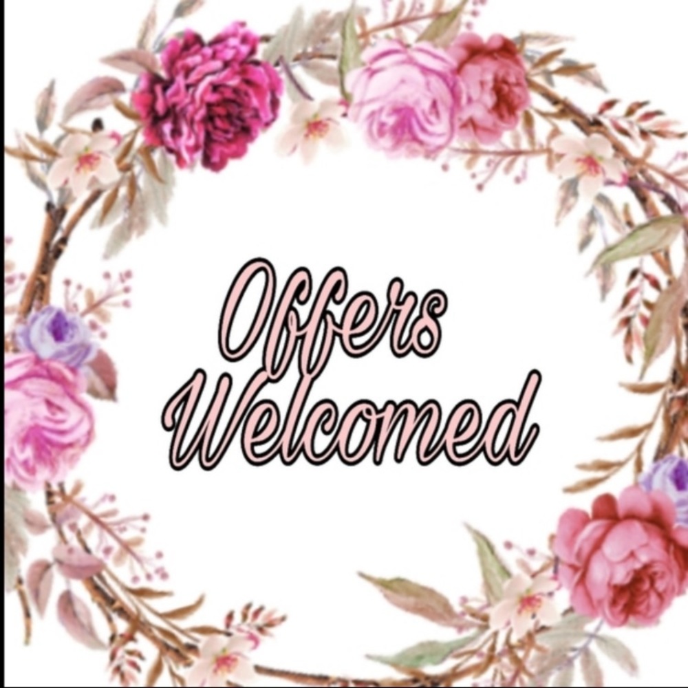 I accept most offers, so don’t hesitate!!  Awesome deals will be made!!